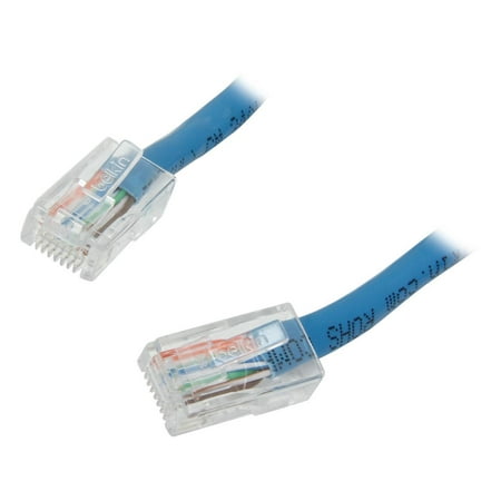UPC: 0722868573334 | Belkin A3L781-05-BLU 5 ft. Cat 5E Blue Patch Cable CAT5e RJ-45M / RJ-45M