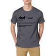 thumbnail image 3 of LIUJUNSHOP Men's Striped T-Shirt Men's Crew Neck Graphic T-Shirt Phonetic Print English Words Design Comfortable Short Sleeve Casual Top, 3 of 5