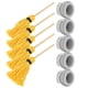 thumbnail image 4 of Creative Yellow Mini Bucket for Decor Synthetic Material Small House Accessory 5 Sets, 4 of 5