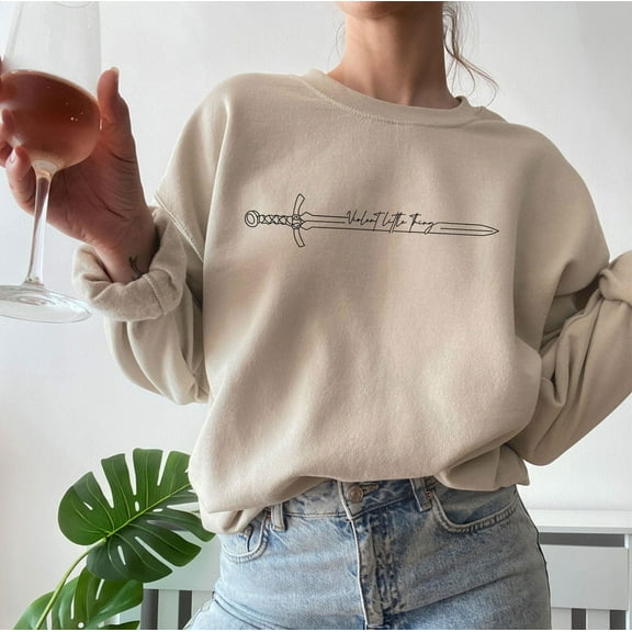 Cozy Violent Little Thing Sweatshirt, Fourth Wing Merch, Violent Little Thing, Fourth Wing Fan Gift, Dragon Rider Apparel, Bookish Merch 1858429065
