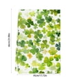 thumbnail image 3 of St. Patrick's Day Kitchen Towel Luck Shamrock Truck Tea Towel Green Buffalo Plaids Hand Drying Towel for Cooking Baking Cleaning Wipes, 17.7 x 26 Inch, 3 of 7
