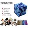 VoberryÂ® Luxury EDC Infinity Rubiks Magic Cube Diverse Changeable Enjoyable Cool Stress Relief Fidget Anti Anxiety New Funny Educational Kids Children Adult Baby Game Toy Gift Present Novelty