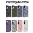 thumbnail image 2 of Back Cover for Samsung Galaxy S24 with Frosted Back, Rotating Kickstand Support and Raised Camera Protection - Clear, 2 of 8