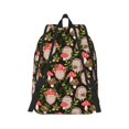 thumbnail image 2 of Yiaed Edgehog and Mushrooms Print Backpack, Premium Laptop Backpack, Travel Backpack for Women, Lightweight Backpacks, Comfortable Back Pack-Small, 2 of 7