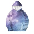 thumbnail image 3 of Enjoytime Hoodies for Girls Printed Long Sleeve Pullover Sweatshirt Fall Winter Warm Casual Kids Clothes with Pocket, 3 of 7