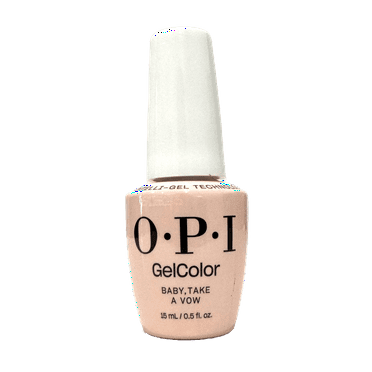 OPI GelColor Intelli-Gel Nail Polish 0.50 oz - Baby, Take A Vow - GCSH1