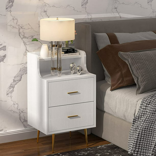Wooden End Side Table Bed Night, Are Bedside Tables Necessary