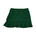 thumbnail image 5 of Wxolcjlv Womens Ruffle Hem Mini Skort High Rise Fitted Silhouette Travel Casual Skorts, 5 of 5