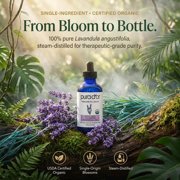 PURA DOR Organic Lavender Essential Oil 4 Fl Oz