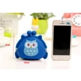 thumbnail image 2 of Raindrops Kawaii Cartoon Animal Silicone Jelly Coin Purse Mini Wallet - Blue (Owl), 2 of 8