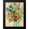 thumbnail image 2 of Vassileva, Silvia 12x14 Black Modern Framed Museum Art Print Titled - Earthy Colors Bouquet I, 2 of 5