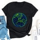 thumbnail image 2 of Camiseta holgada de manga corta con estampado de mueca retro para hombre y mujer Pompotops hfajkhk139202, 2 of 7