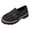 Black, variant on Womens Loafers Shoes Platform Chunky Loafer for Women Lug Sole Comfortable Slip On Work Office Business Casual Dress Shoes Fall Winter Dressy Suede Low Heels Walking Fashion Loafers