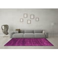 thumbnail image 3 of Ahgly Company Indoor Rectangle Abstract Pink Contemporary Area Rugs, 2' x 5', 3 of 4