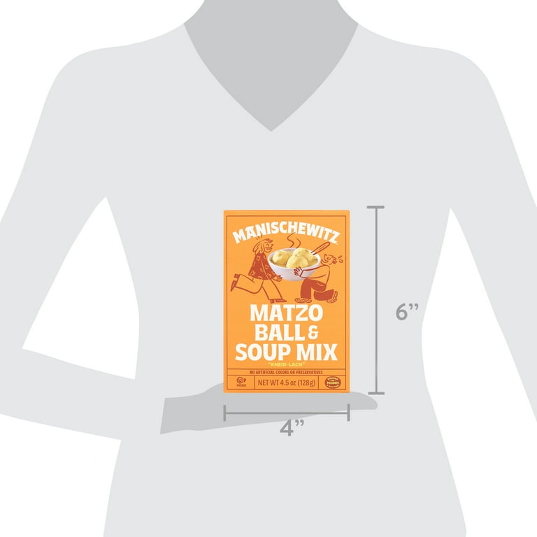 Manischewitz Kosher Matzo Ball Soup Mix, Pack of 2 - Walmart.com