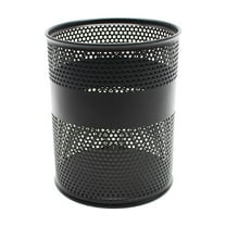 SLYNSHome Pen Holder Mesh Pencil Holder Metal Pen Holder Cup Pencil Cup Holder for Desk Office Pen Organizer - Black
