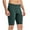 Green, variant on Yuyuzo Biker Shorts for Men Belly Control Low Waisted Yoga Shorts Stretchy Slim Fitted Workout Shorts
