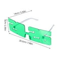 thumbnail image 2 of CTIRCHIU 4Pcs 2026 Plastic New Years Eve Glasses in Assorted Colors Party Decor Photo Props, 2 of 6