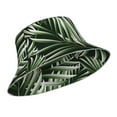 thumbnail image 2 of Naloa Tropical Palm Leaves1 Reflective Double-Sided Bucket Hat, Sun Hat, Soft and Breathable for Gardening, Beaching, Camping, Hiking, Fishing, 2 of 9