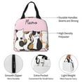thumbnail image 3 of Pofeuu Cute Cats Print Lunch Bag Lunch Box Large Capacity Insulated Lunch Bag for Adult, Leakproof Reusable Lunch Tote Bags for Work, 3 of 5