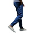 thumbnail image 2 of Men's Casual Jogger Pants Slim Fit Chino Pants Elastic Waistband Twill Cargo Trousers, 2 of 2