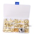 thumbnail image 3 of veasfak Picture Hangers Picture Hanging Kit Iron Reusable Professional Practical Hardware Heavy Duty for Artworks Signs Photo Frame 220 Pieces Set, 3 of 9