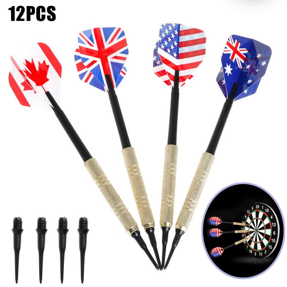 12PCS high quality Nice Darts Flights for Professional Darts Tail Outdoor FO 