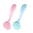 thumbnail image 4 of Cepillo Facial Cepillo facial de silicona para limpieza profunda, exfoliación y eliminación de puntos negros. Cepillo facial de masaje suave y manual (azul, 1 unidad). Rkxzt, 4 of 6