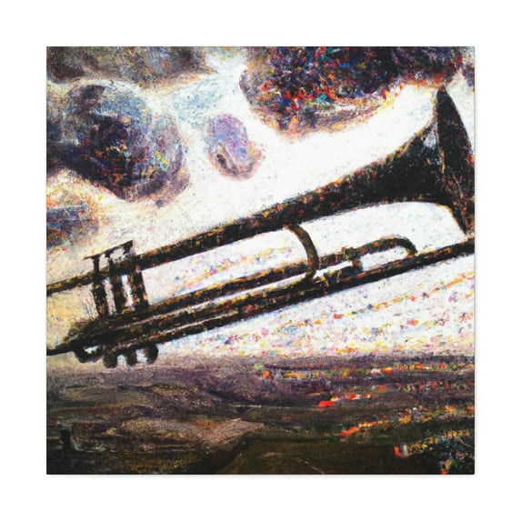 Toot of the Trumpet - Canvas