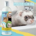 thumbnail image 2 of Critter Shampoo for Small Pets - 8oz Small Animal Fragrance Free Shampoo For Ferrets, Guinea Pigs, Hedgehogs, Sugar Gliders, Rabbits, and Hamsters, 2 of 7