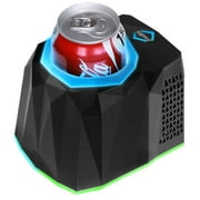 Iceberg Thermal IFTEC0-B0A Iceberg Iftec0-b0a Thermal Icefloe Aurora Gaming Rgb Can Cooler Compact Thermoelectric Led Drink Cooler For 12 Oz Cans