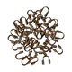 thumbnail image 3 of 100 Uds. De protectores fabricación tobilleras DIY Bronce Zulema Bucles de protección de alambre, 3 of 8