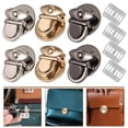 thumbnail image 1 of BEADCEST 6pcs Push Lock Bag Bag Decorative Push Locks Metal Classic Design for Wooden Box, 1 of 8