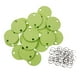 thumbnail image 1 of 50 x Trocito Tablero Semiduro de Fibras en apariencia de Gancho de Etiquetas Artesanía Verde Soledad Chips redondos de madera, 1 of 10