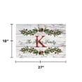 thumbnail image 5 of Christmas Pine Personalized Doormat, 5 of 6