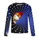 thumbnail image 5 of Blusas y camisas de manga larga con cuello redondo para hombre, estilo casual, cuello redondo, manga larga, camiseta estampada de Halloween, blusa de poliéster para hombre., 5 of 5