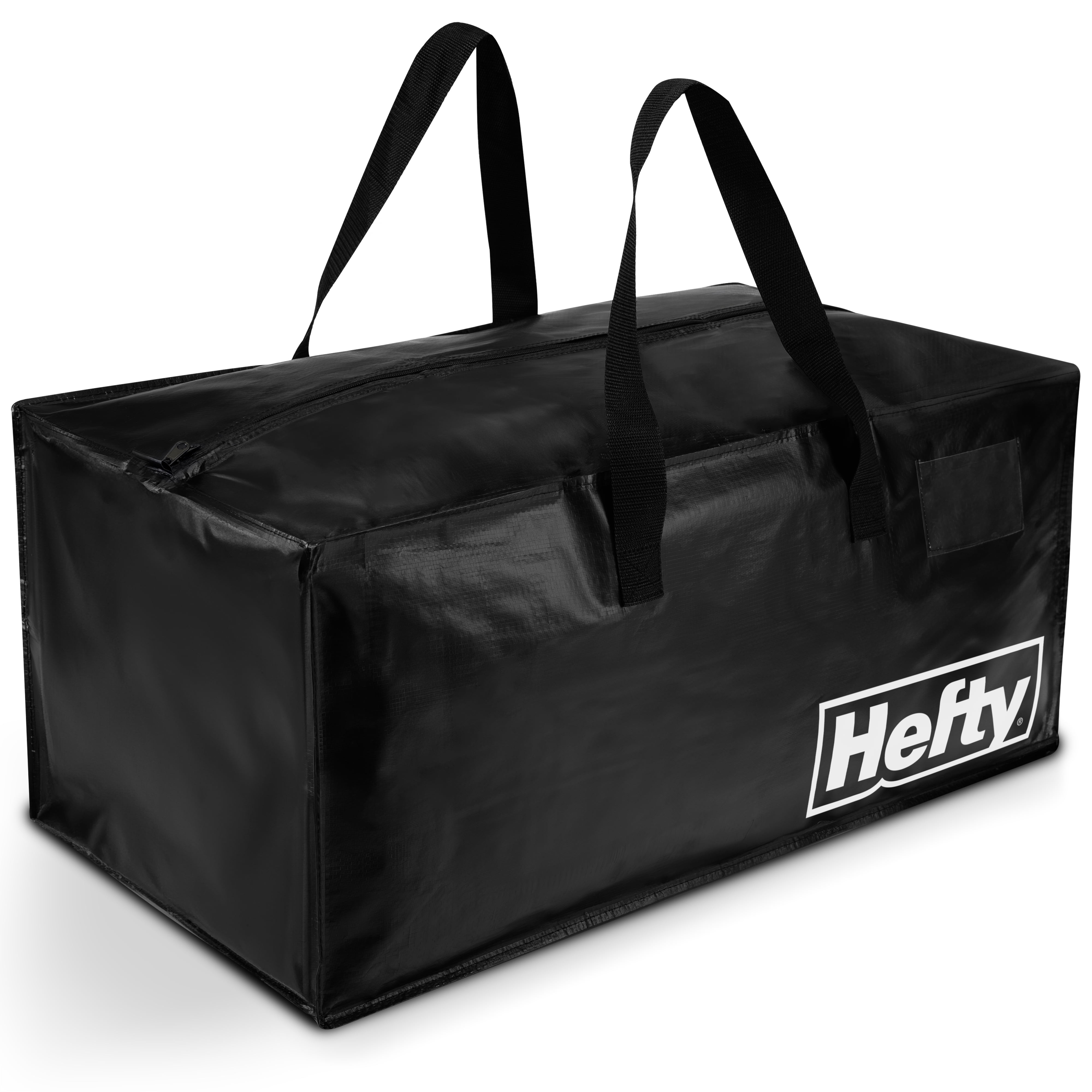 Hefty MAX Moving Bag with Adjustable Handles, Zipper, Closet Organizer, Adults and Tweens
