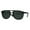 black green, variant on Mens Classic Mod Thin Plastic Racer Pilots Sunglasses All Black