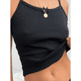 thumbnail image 4 of Women Loungewear Set 2 Pieces Suits Lace Trim Eyelet Camisoles Tank Tops and Shorts Pajamas Outfits, 4 of 6