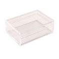 thumbnail image 4 of 1/12 casa de muñecas caja de almacenamiento acrílico Rectangular casa de muñecas accesorio de comida a prueba de polvo con tapa pequeña transparente Baoblaze cajas de almacenamiento de casa de muñecas, 4 of 8