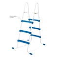 thumbnail image 2 of Funsicle 42" SureStep Pool Ladder, for Above Ground Swimming Pools, Blue & White, 2 of 6