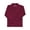 burgundy, variant on Adults' Unisex L/S Pique Polo Color: purple Size: l