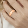 thumbnail image 2 of Pompeii 7mm Milgrain 14K Rose Gold Polished Wedding Band (,), 2 of 3