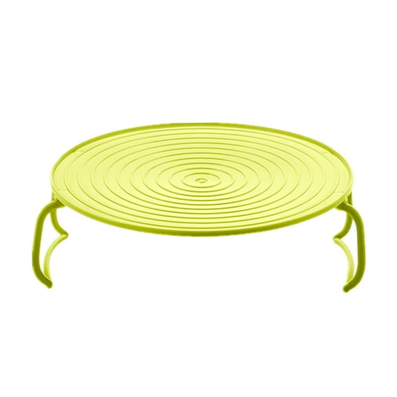 Microwave Folding Tray, 2025 New Microwave Stacker Cooker- 2 Tier Microwave Plate Stacker, Double Wave 2 Tiered Microwave Plate Stacker, Microwave Accessories 1pcs, Green