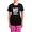 With Pink Pant, variant on CafePress - VOTE Like Your Rights Depend On It Pajamas - Women's Short Sleeve Print T-Shirt and Pants Dark Cotton Pajama Set