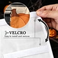 thumbnail image 3 of Farmhouse Oven Skirt Curtain, Cotton‑Blend Fall Pumpkin Mushroom Stove Curtain, Self‑Adhesive Oven Curtain Skirt 30 x 25.2 Inch, 3 of 9