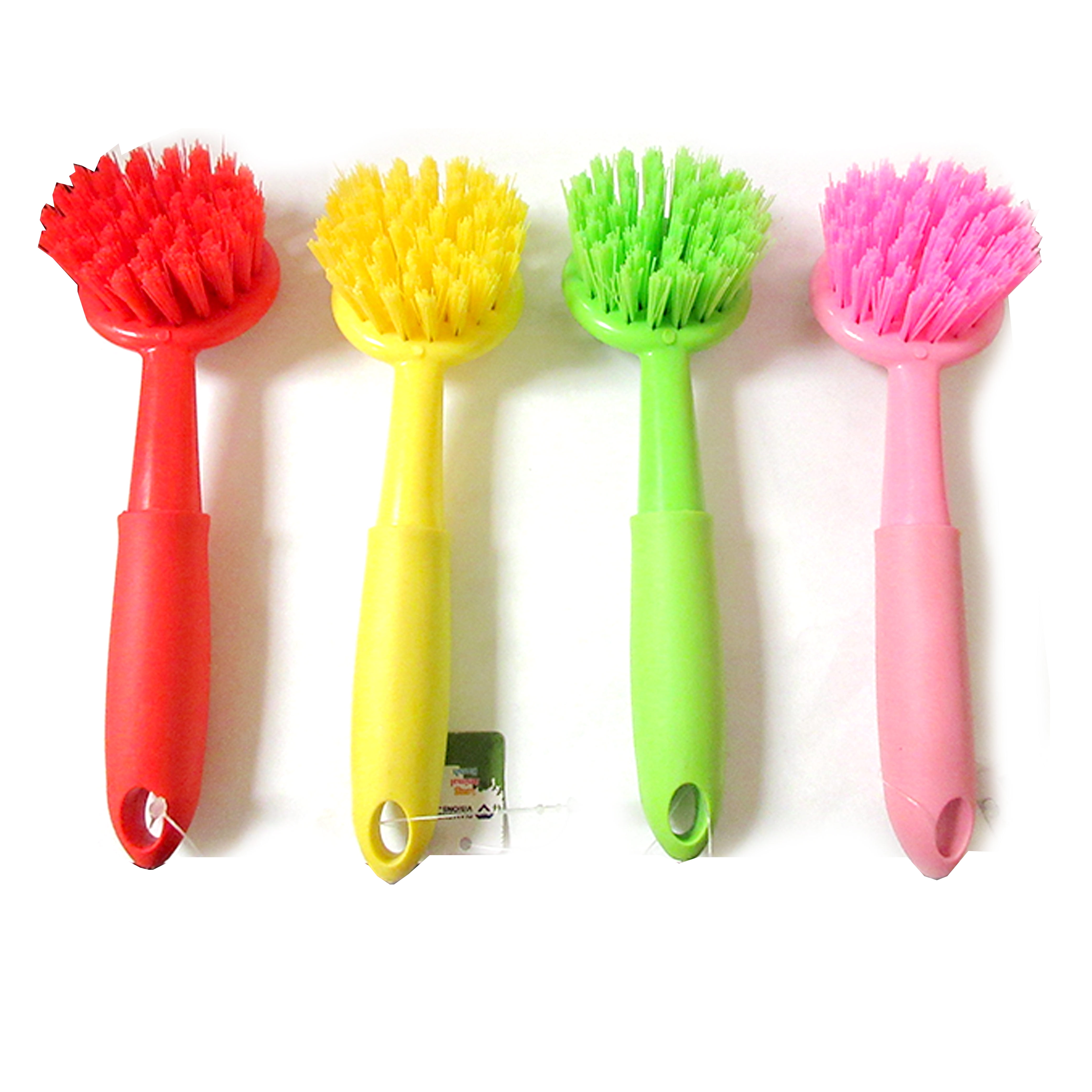 1pc Kitchen Cleaning Brush Animal Duck Pig Dish Potato Vegetable Scrubber Fruit, Red