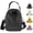 Black, variant on KXF Small Crossbody Bag for Women Water Bottle Carrier Bag Handbag Drawstring Shoulder Bags with Adjustable Strap Nylon