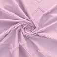 thumbnail image 2 of Seasonwood Pink Shower Curtain Tufted Art Shabby Chic Embroidery Geometric Bohemian Cute 72'' x 72'', 2 of 5