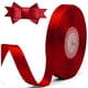 thumbnail image 3 of Injueey La cinta roja para envolver regalos agrega un toque de elegancia a los regalos Cintas decorativas fáciles de usar en poliéster Decoración del hogar, 3 of 6